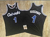 Magic 1 Anfernee Hardaway Black 1994-95 Hardwood Classics Jersey Mixiu,baseball caps,new era cap wholesale,wholesale hats